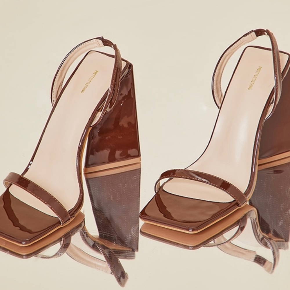 SOLD PLT Chocolate Block heel Sandal